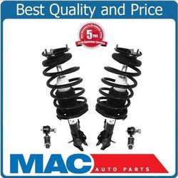 Two Front Strut & Coil Spring Assembly + Sway Bar Stabilizer Links W/Warranty