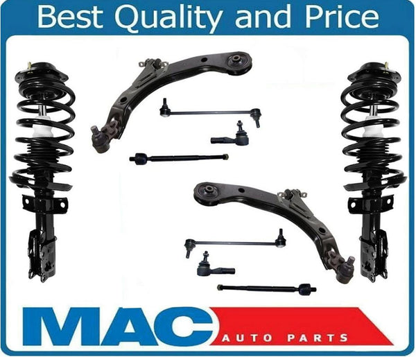 Steel Control Arms Tie Rods Links for Chevrolet Cobalt Base Model 05-08