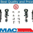 Coil Spring Struts Tie Rods Ball Joints Sway Bar Links Honda Civic 03 2004 2005