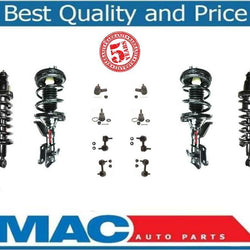 Coil Spring Struts Tie Rods Ball Joints Sway Bar Links Honda Civic 03 2004 2005