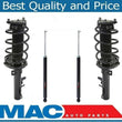 04-09 Mazda 3 / (2) FRONT Quick Spring Strut and Mount Plus Rear Shocks