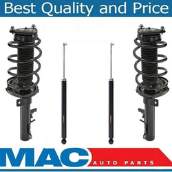 04-09 Mazda 3 / (2) FRONT Quick Spring Strut and Mount Plus Rear Shocks