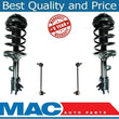 For 05-09 Tucson 05-10 Sportage Front Complete Struts Assembly & Sway Bar Links