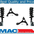 Front Complete Struts & Lower Control Arms Fits 2006-2011 Civic DX & LX 4Door