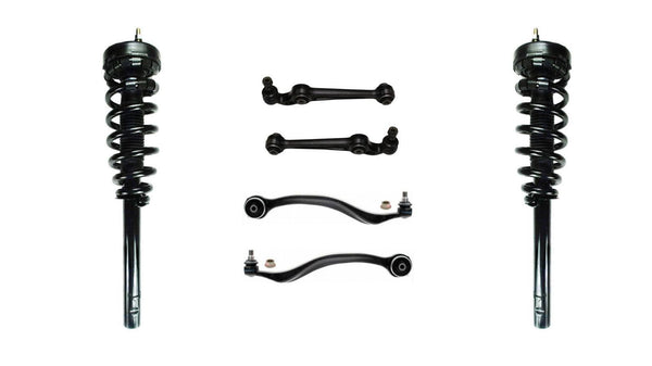 Front Wheel Drive Struts Control Arms 10-12 for Ford Fusion 2.5L with 16 17 Rims