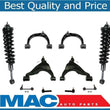 (4) Upp & Lower Control Arms & Front Complete Strut Assembly Fits 4 Runner & FJ