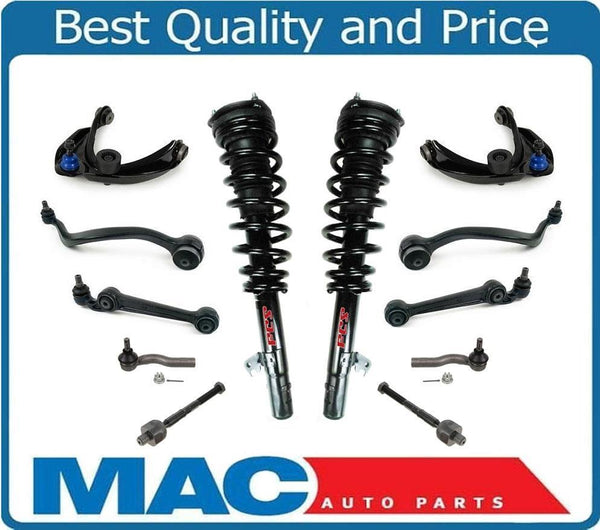 03-07 Mazda 6 3.0L Automatic Control Arm and Ball Joint Kit Tie Rods Struts 12Pc