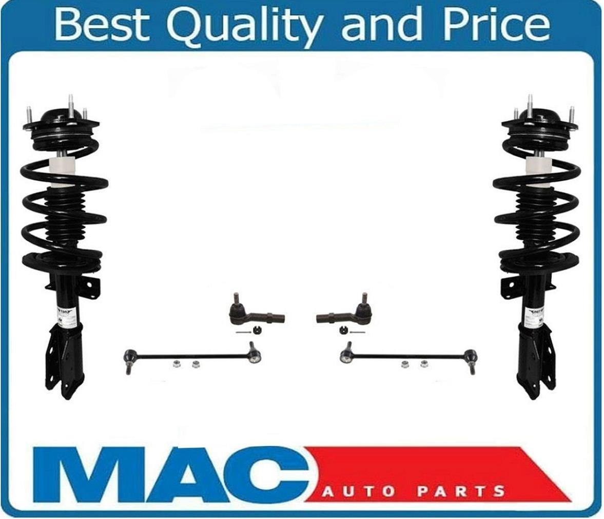 (2) Strut Complete Coil Spring Assembly Fits For 08-13 Enclave 07-15 Acadia 6Pc