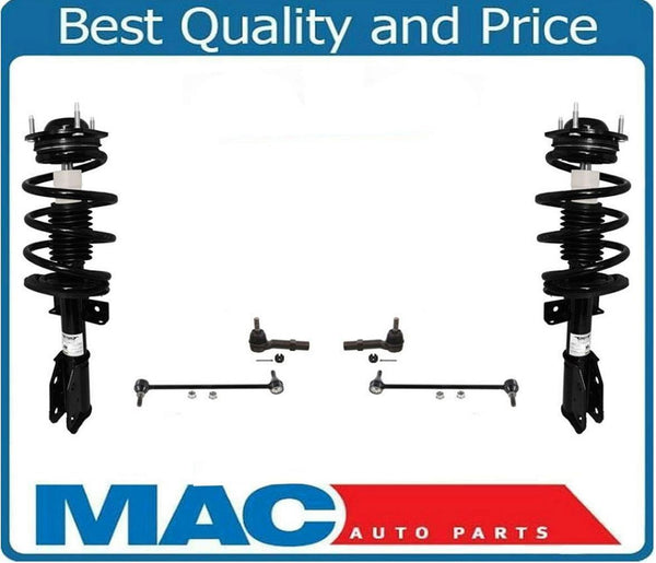 (2) Strut Complete Coil Spring Assembly Fits For 08-13 Enclave 07-15 Acadia 6Pc