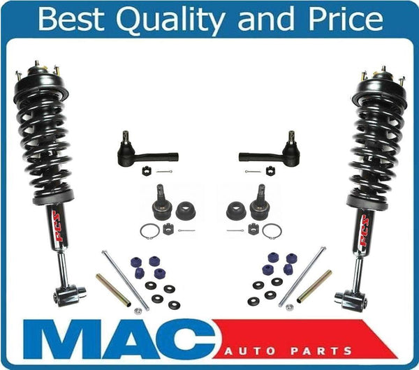 02-03 Explorer Mountaineer (2) Ft Quick Spring Strut and Mount Sway Bar 8Pc