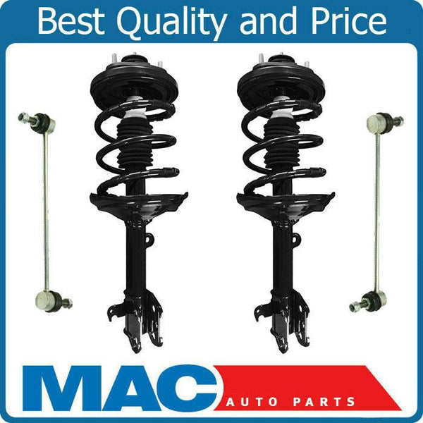 Front Quick Complete Coil Spring Strut Mount Sway Bar Links for Acura MDX 2006