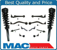 Kit de chasis de 12 piezas para Ford 10-12 Fusion 3.0L puntales resortes varillas de amarre barra estabilizadora