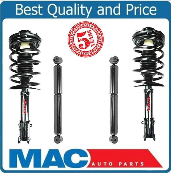 PT CRUISER 2001-2010 Front Left and Right Complete Spring Struts & Rear Shocks