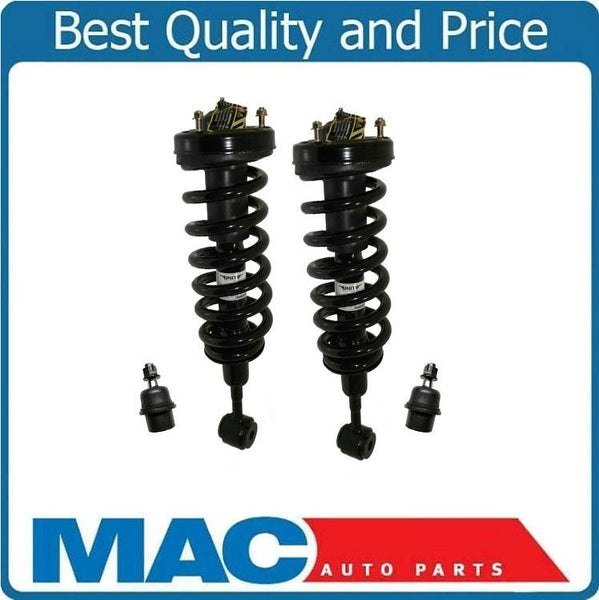 05-08 For Ford F150 4 Wheel Drive Pick Up Coil Spring Struts Mount W Ball Joints