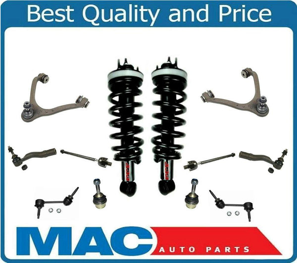 03-11 CROWN VICTORIA TOWN CAR Front Spring Struts Control Arms Ball Joints 12pc