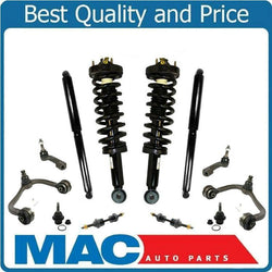 Front Complete Shock Strut Coil Spring Mounts For 09-13 Ford F-150 4WD 12Pc Kit