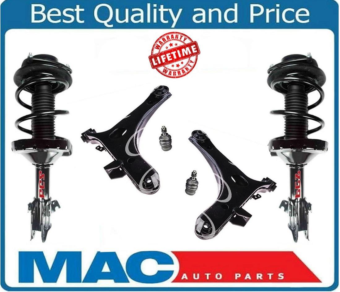Front Strut Spring Assembly Lower Arms & BJ Fits Impreza 08-11 Non Turbo