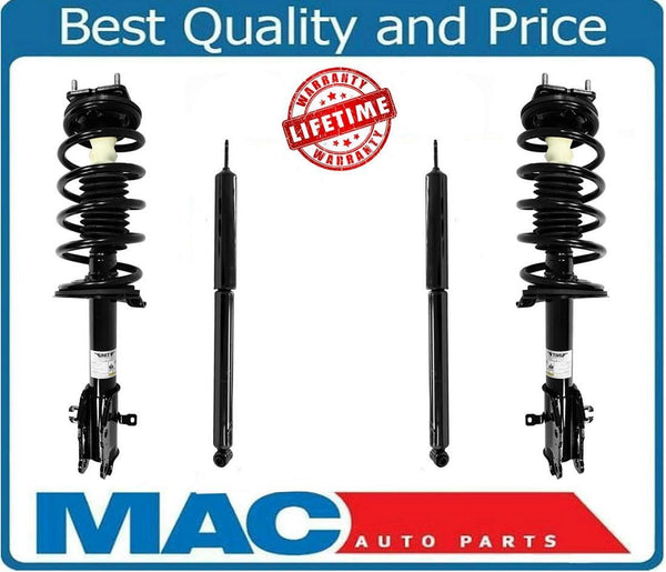 Conjunto de puntal de resorte delantero y amortiguadores traseros para Mazda CX-9 07-15 izquierda y derecha