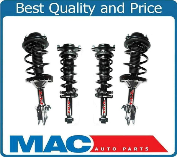 For 2010-12 Legacy Sedan 2.5 Non Turbo 3.6 F & R Coil Spring Strut Assemblys 4P