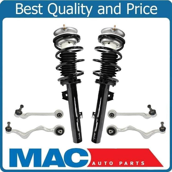 F Control Arms Loaded Coil Spring Struts For 07-11 BMW 328i Rear Wheel Drive 6pc