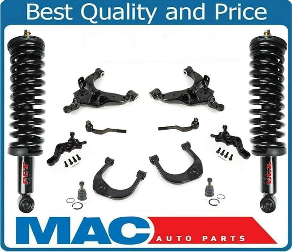 For 95-04 4 Wheel Drive Tacoma Front Struts Control Arm & Ball Joint 12 Pcs Kit