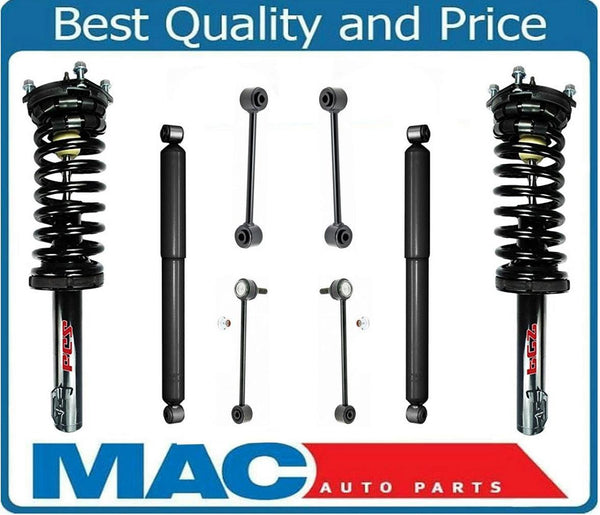 Amortiguadores y eslabones traseros delanteros completos para Jeep Grand Cherokee y Commander