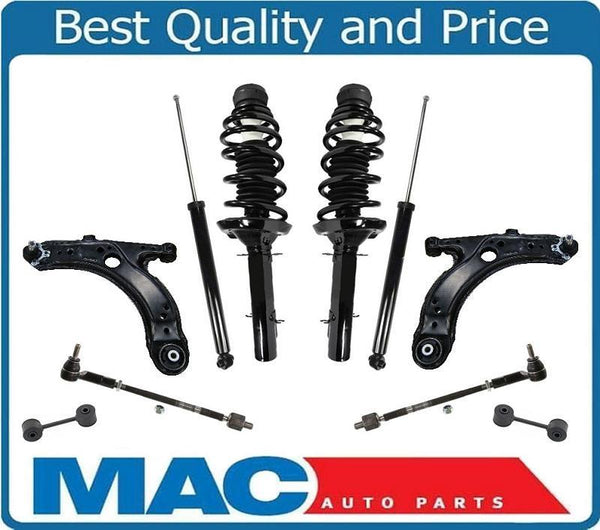 Suspension and Chassis 10pc Kit for Volkswagen Beetle Cabriolet 2003-2005