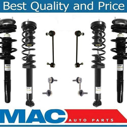 Front & Rear Complete Struts & Links For BMW 525I 528I 530I W/O Sport Susp