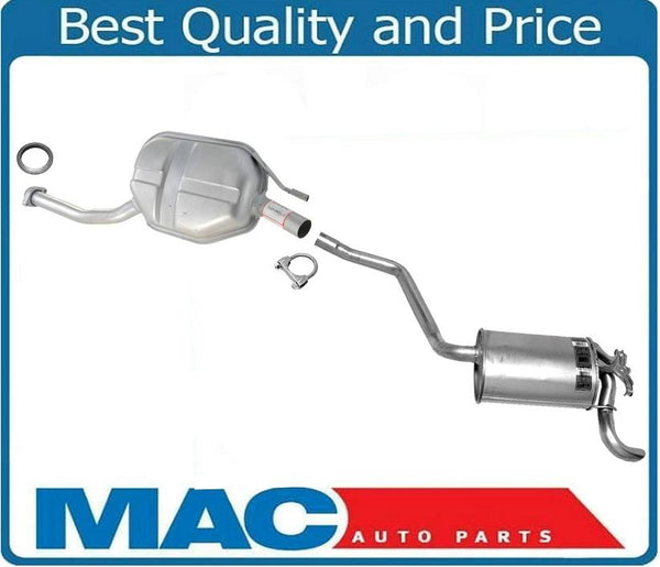 84-93 Mercedes 190E 2.3L 8 Valve Frt & Rear Mufflers Exhaust Pipe System New