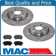 (2) REAR Brake Rotors & Ceramic Pads All New for 09-16 Audi A4 & A4 Quattro 2.0