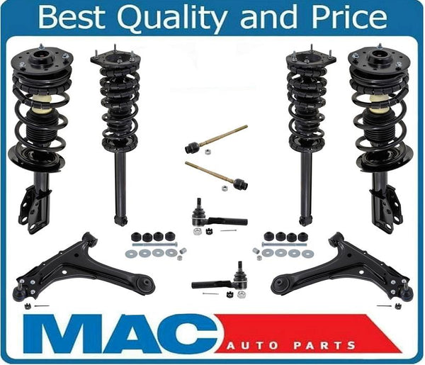 00-05 Cavalier Sunfire Frt & Rear Quick Spring Strut and Mount 12Pc Chassis Kit