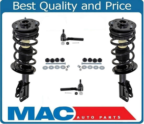 00-05 Cavalier Sunfire Front Quick Spring Strut and Mount Control Arms 6Pc Kit