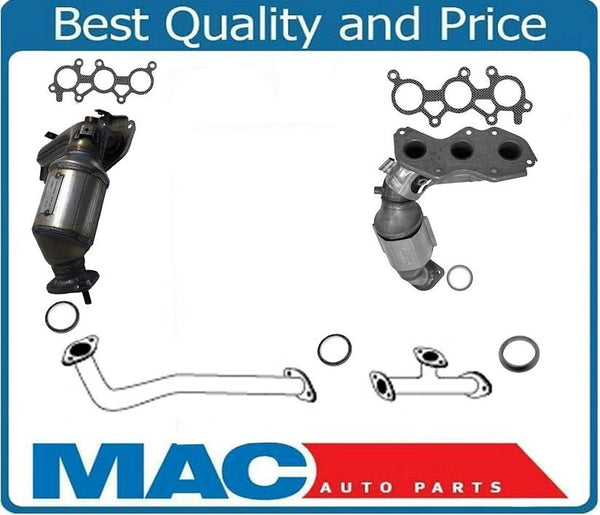 Convertidores delanteros y traseros, tubo delantero y tubo Y trasero para Lexus RX350 10-12 3.5L V6