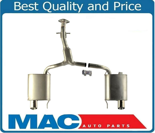 Rear Dual Muffler With Tips For Lexus IS350 3.5L V6 2009-2011