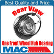 (1) 100% New Front Wheel Bearing Hub Assembly for 4 Wheel Drive 97-99 Expedition