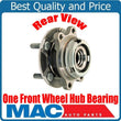 (1)  Front Wheel Hub Bearing for MURANO 03-07 & QUEST 04-09 Torque Test