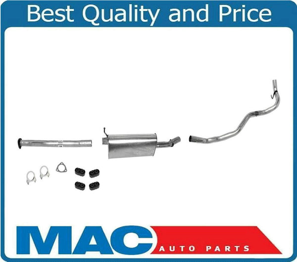 New Muffler Exhaust System For 98-00 S10 Pick Up 2.2 W/ 117 WB Rear Wheel Drive
