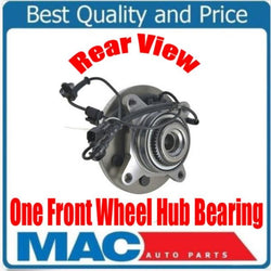 (1) 100% New Wheel Bearing and Hub Assembly for 11-14 Ford SVT Raptor 4x4 FRONT