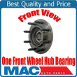 (1) 100% New Wheel Bearing Hub Assembly For 2010 Ford SVT Raptor 4 Wheel Drive