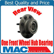 (1) 100% New Wheel Bearing Hub Assembly For 2010 Ford SVT Raptor 4 Wheel Drive