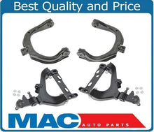 2004-2007 Chevrolet GMC Envoy Trailblazer Kit de brazo de control superior e inferior nuevo