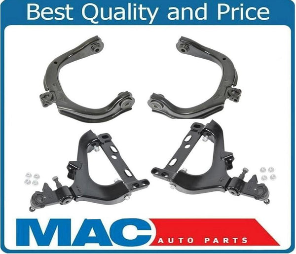 2004-2007 Chevrolet GMC Envoy Trailblazer Upper and Lower Control Arm Kit New