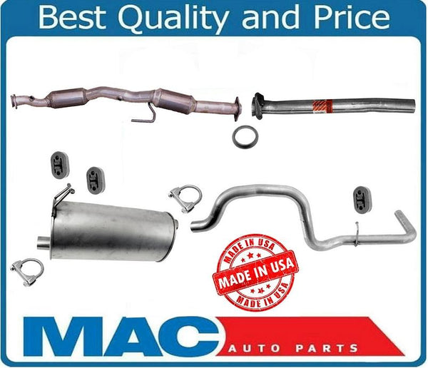 Rear Catalytic Converter Middle Muffler & Tail Pipe For Ford Ranger 2.3L 07-11