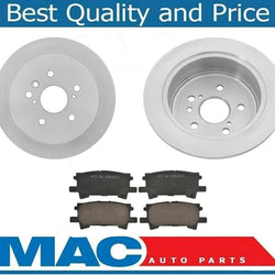 Juego trasero de rotores y pastillas de freno para Highlander 04-07 RX330 04-06 RX350 07-09