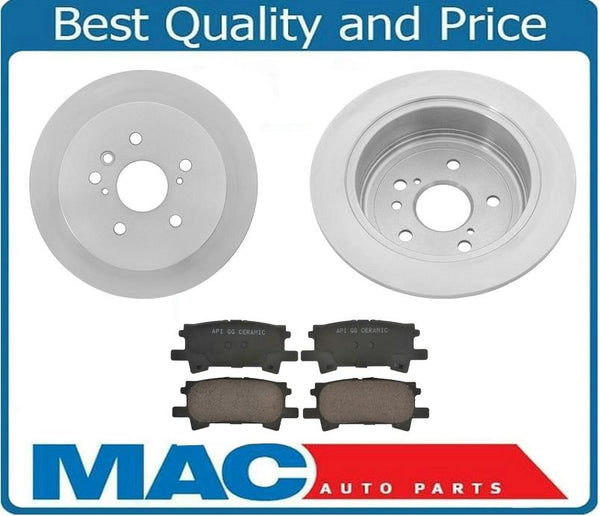 Juego trasero de rotores y pastillas de freno para Highlander 04-07 RX330 04-06 RX350 07-09