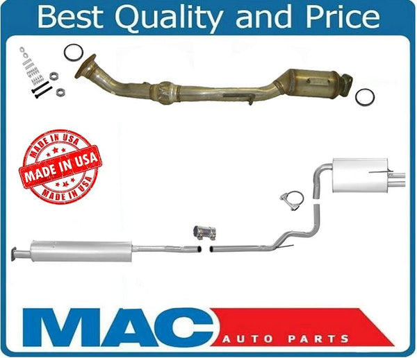 Muffler Converter & Flex With Exhaust System Muffler Fits 02-06 Altima 2.5L