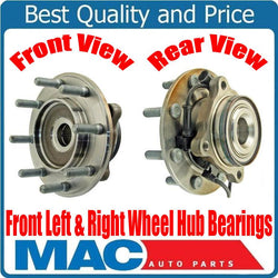 for 01-06 4 Wheel Drive Silverado 3500 4x4 100% (2) New Front Wheel Hub Assembly