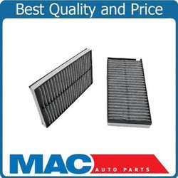 Fits BMW 5 Series e60 e63 CARBON Cabin Fresh Air Filter M5 M6 2pc