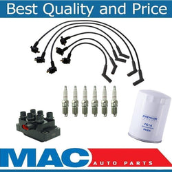 for 91-96 Explorer 4.0L Engine 100% New Coil Spark Plugs + Spark Plug Wire Set