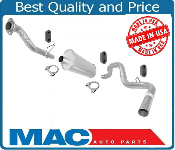 Exhaust System W/ 133 WB Standard Cab Long Bed For 02-06 Silverado Sierra